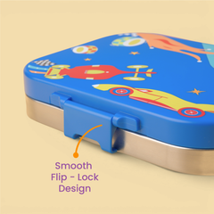 Bento Joy Leakproof Lunch Box + Insulated Water Bottle Combo - Speedo
