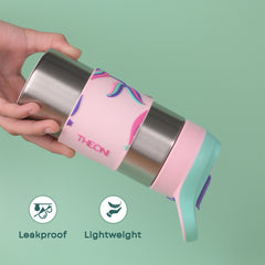 THEONI Kids Lunch & Hydration Combo - Pink