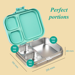 Bento Kids Lunch & Hydration Combo - Green