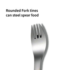 Theoni Little Bites On The Go Cutlery Set/kids cutlery set with case/kids spoon and fork/kids spoon steel – Safe & Handy for Tiny Hands