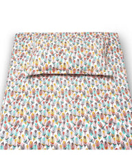 100% Organic Cotton 220-Thread Counts Flat Single Bedsheets - Dreamy Feathers