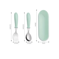 Theoni Meal Set - Car Plate & Baby Cutlery Set