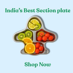 Theoni Tiny Tummies Meal Set - Aeroplane Plate & Cutlery Set