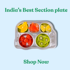 Theoni Tiny Tummies Meal Set - Bus Plate & Cutlery Set