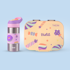 THEONI Kids Lunch & Hydration Combo - Yellow