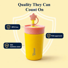 Star Tumbler 355ml – Yellow