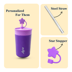 Star Tumbler 355ml – Purple