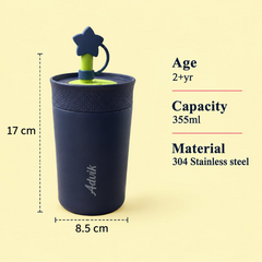 Star Tumbler 355ml – Navy Blue