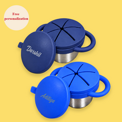kids stainless steel snackcup