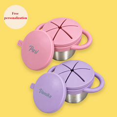 kids stainless steel snack cup