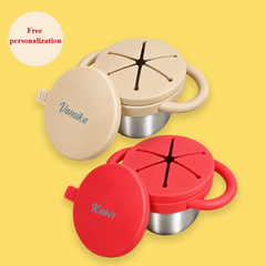 kids stainless steel snack cups