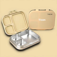 Bento Joy Leakproof | Stainless Steel Lunch Box – Butter Yellow