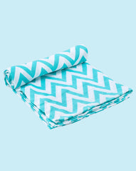 Theoni 100% organic cotton muslin swaddles - Chevron Love