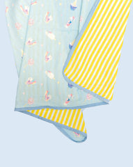Theoni Organic Cotton Mal Dohar Receiving Blankets - Sugar Pop