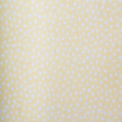 Theoni Sunflower Polka Fitted Crib Sheet - 100% Organic Cotton Muslin Cot Sheet, Super Soft, Breathable, Smooth, Absorbent, Twill Fabric For Infants, Newborns, Babies & Toddlers