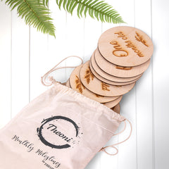 Baby Monthly Photo Props: Classic Wooden Monthly Milestone Card Discs From Newborn To 1 Year, Wooden Baby Photoshoot Props For Baby Girl Or Baby Boy Newborn Gifts 13 Pc