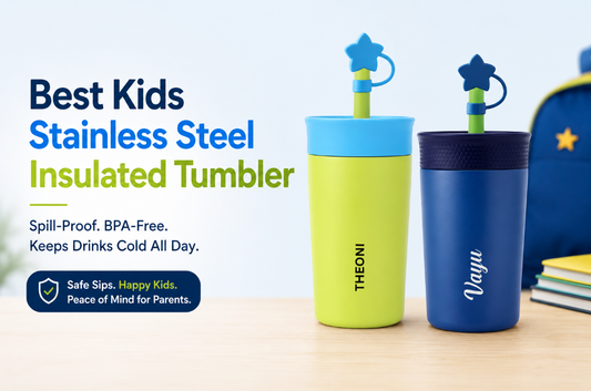 Best Kids Stainless Steel Insulated Tumbler for School & Travel | Spill-Proof & BPA-Free