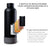 Theoni Water Bottle (Deep Black)