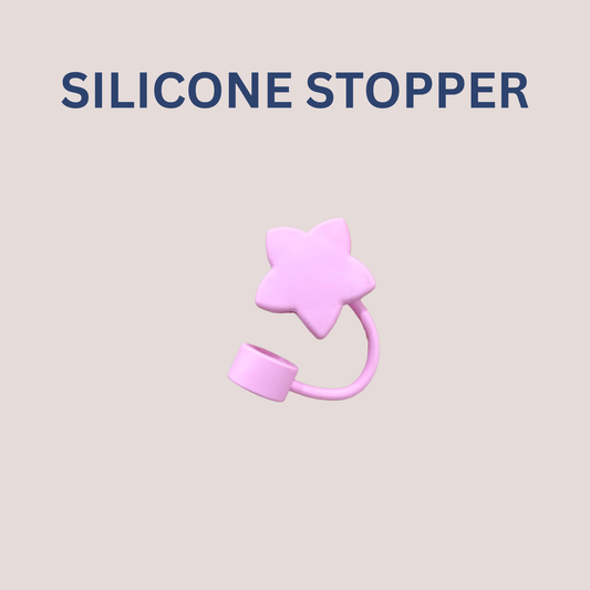 Star-Shaped Straw stopper for Theoni Tumbler(Pink Set)