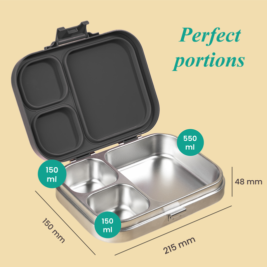 Bento Joy Leakproof Lunch Box + Insulated Water Bottle Combo - Milo