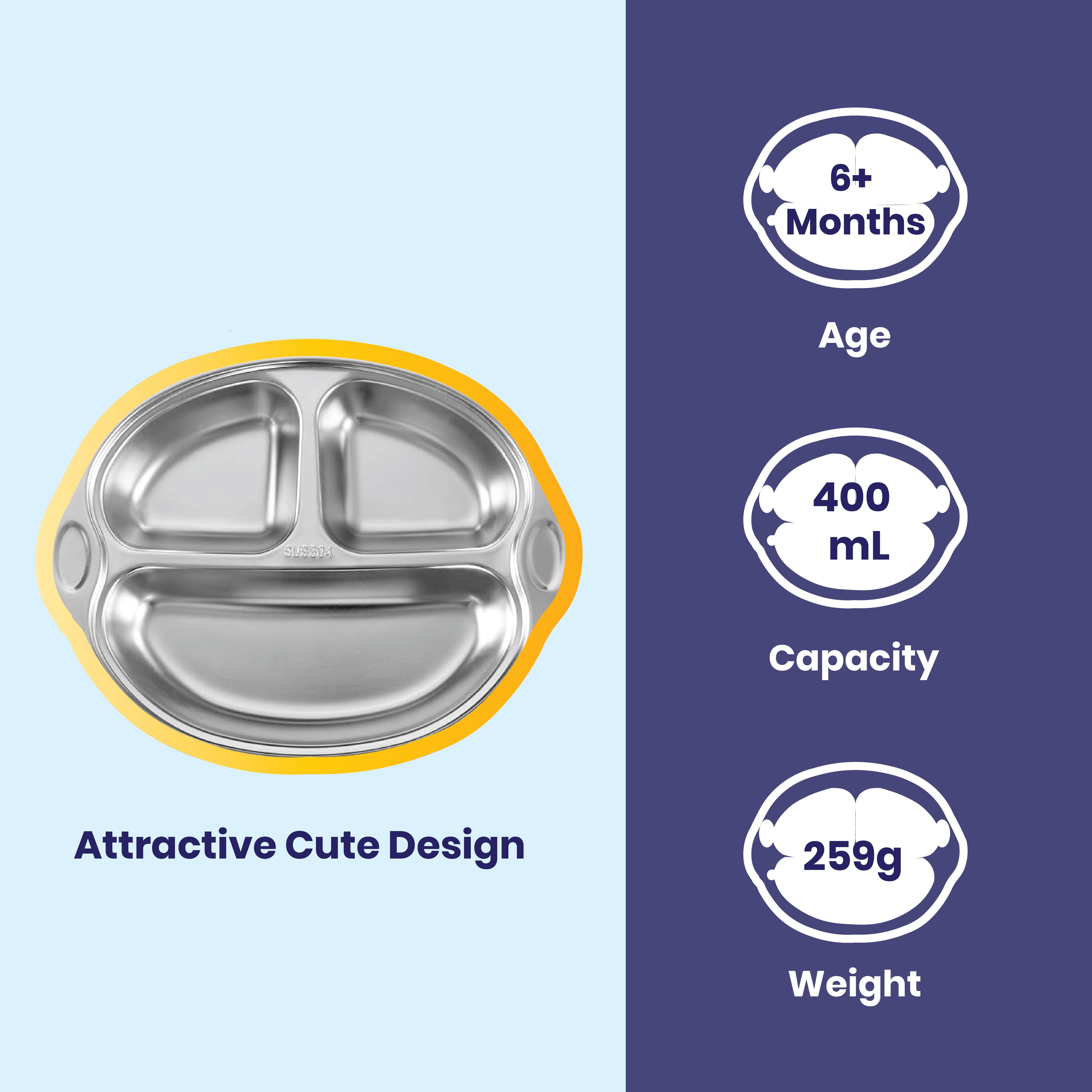 Monkey plate features