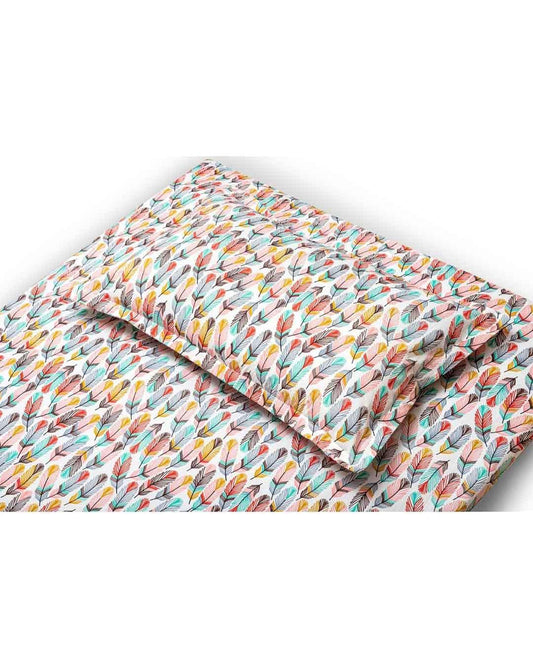 100% Organic Cotton 220-Thread Counts Flat Single Bedsheets - Dreamy Feathers