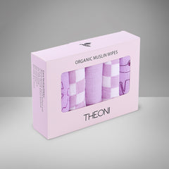 Theoni Rakhi Gift Hamper for Kids – Butterfly Plate, Insulated Tumbler, Travel Cutlery & Purple Wipes