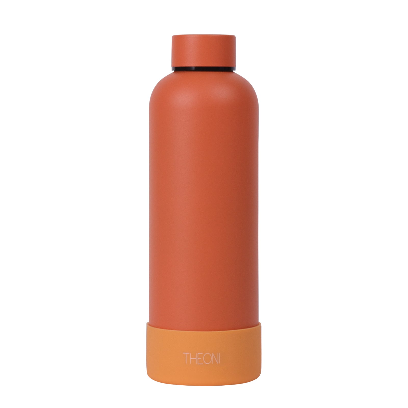 Theoni stainless Steel Double Walled Insulated Thermos Flask / Insulated Water Bottle| 24 Hours Hot & Cold |Leak Proof| Easy to Carry School And Travel Bottle - Pretty Peach & Zesty Orange (Set of 2 )  (500ml)