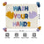 THEONI Cotton wash your hand bath mat, ultra soft, anti skid and absorbent bath rug-46cm x 61cm.