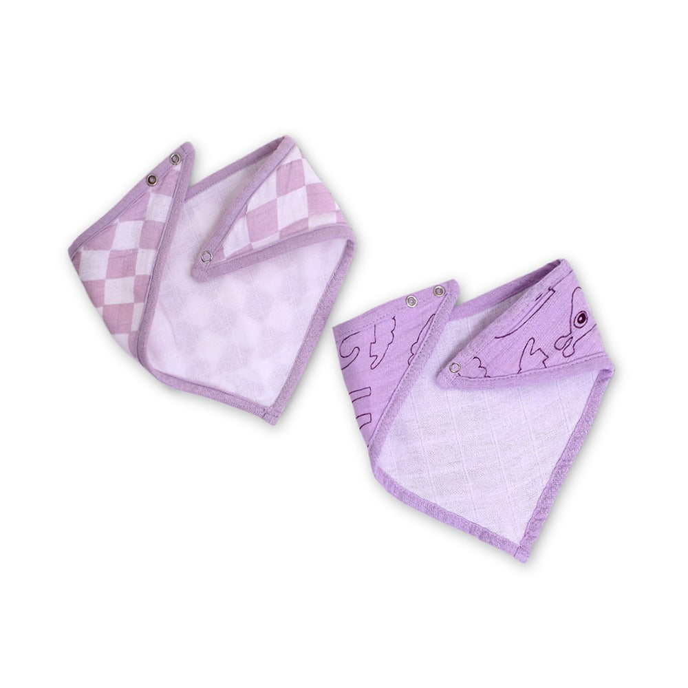 Lilac Bib for Baby 4