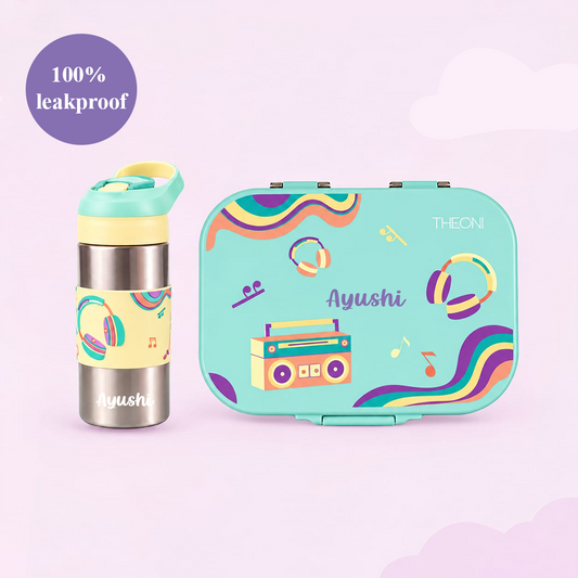 Bento Kids Lunch & Hydration Combo - Green