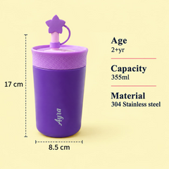 Star Tumbler 355ml – Purple