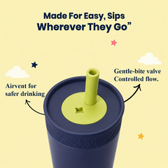 Star Tumbler 355ml – Navy Blue