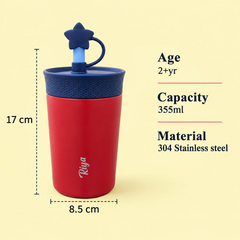 Star Tumbler 355ml – Red