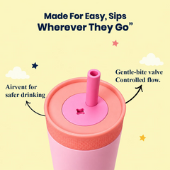 Star Tumbler 355ml – Pink