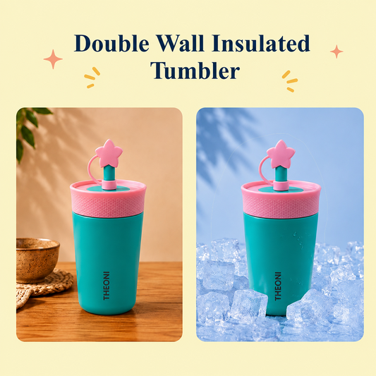 Star Tumbler 355ml – Turquoise
