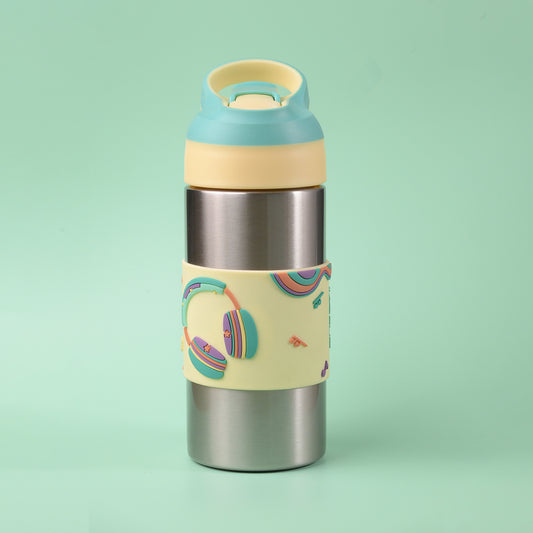 Siphappy Stainless Steel Water Bottle - Stereo Green
