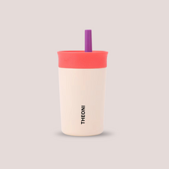 Theoni Gift Hamper for Kids – Butterfly Plate, Insulated Tumbler, Travel Cutlery & Purple Wipes
