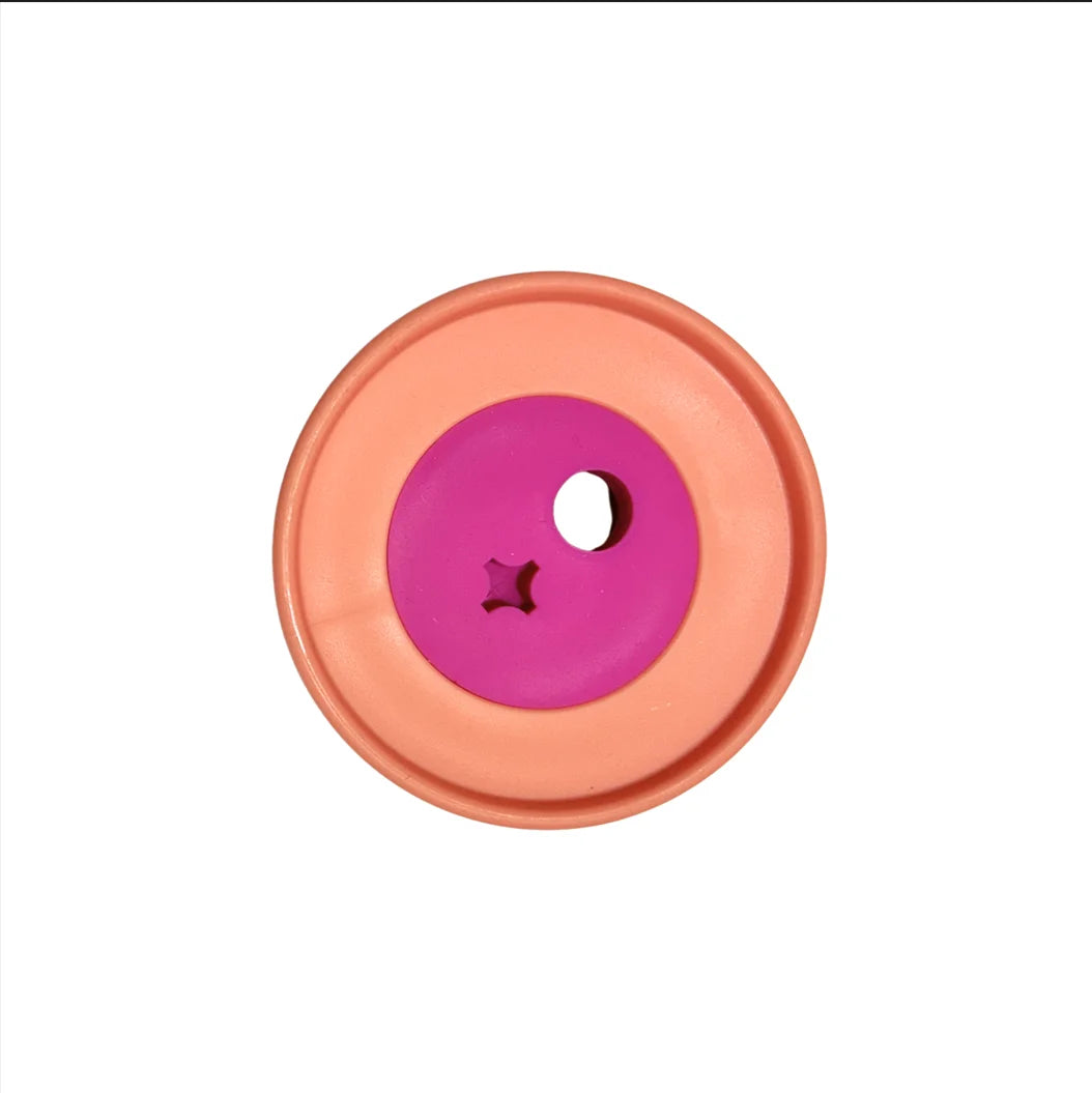 Theoni Spill-Resistant Sipper Lid for Kids Tumbler | Pink