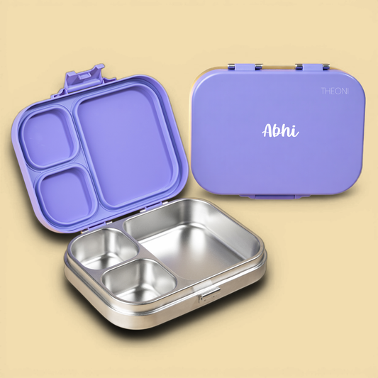 Bento Joy Leakproof Lunch Box – Paisely Purple