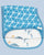 Theoni Organic Muslin 3 Layers Burpy Bib(Set of 2) - Cappadocia Dreams-Blue