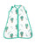Theoni 100% organic cotton muslin Sleeping Bag - Cappadocia Dreams Green