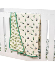 Theoni Organic Cotton Mal Dohar Receiving Blankets - Hugsy Pandas