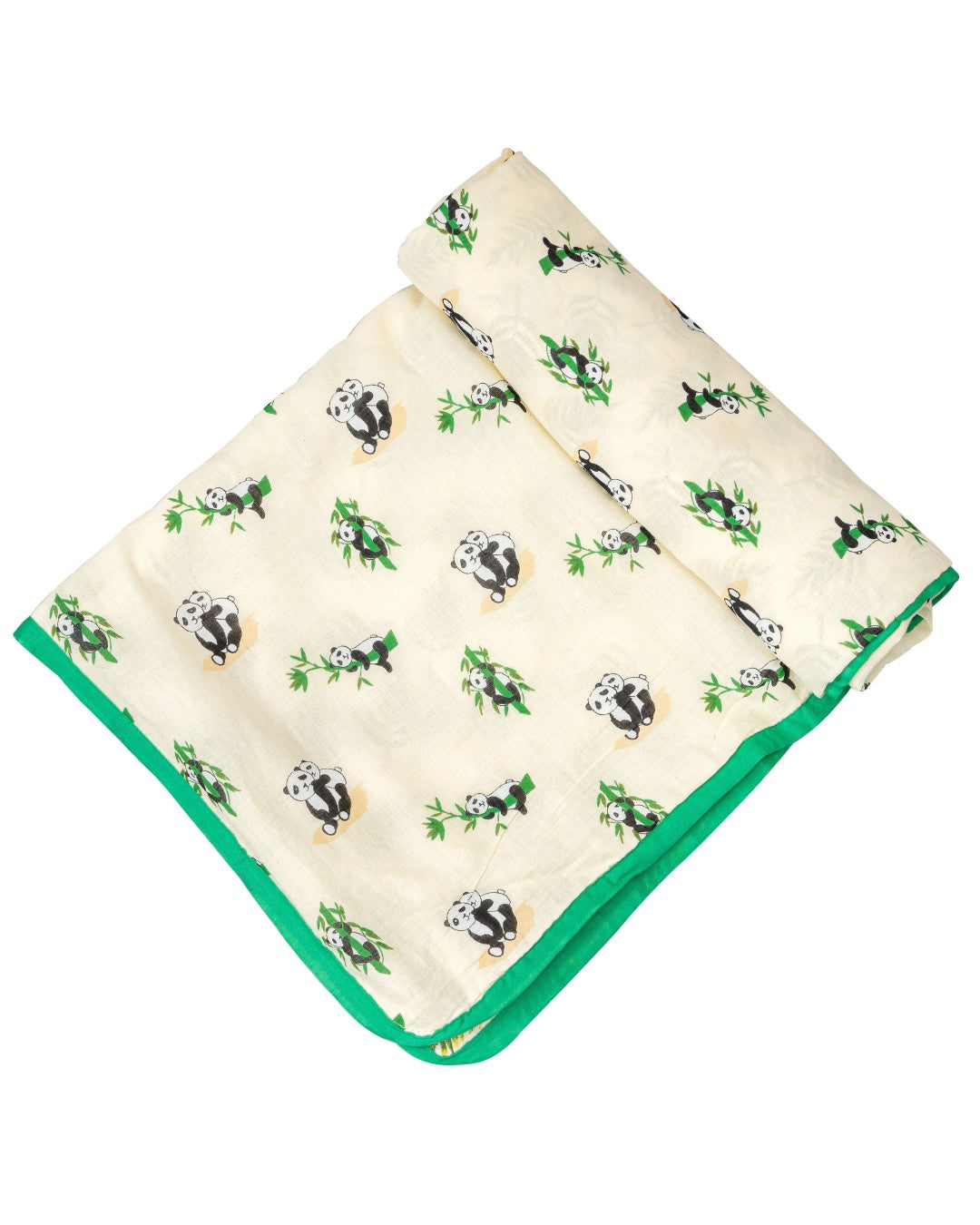 Theoni Organic Cotton Mal Dohar Receiving Blankets - Hugsy Pandas