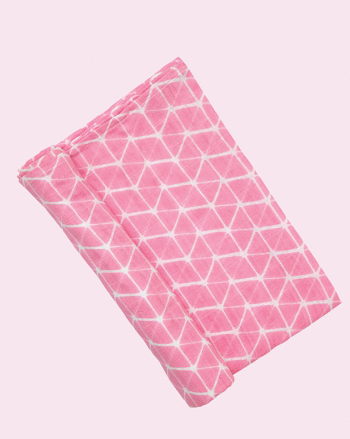 Theoni 100% organic cotton muslin swaddle (Set of 2) -Cappadocia Dreams Pink