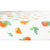 Theoni 100% Organic Cotton Muslin-Orange Blossoms