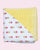 Theoni 100% Organic muslin reversible Snuggle Blankets-Popsicle Fun Pink