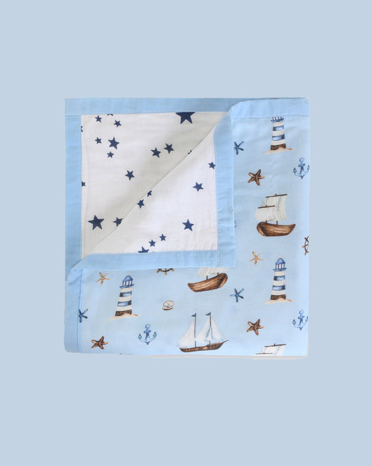 Theoni big kids organic cotton mal Dohars - Sea Adventure