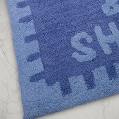 Rise & Shine Bathroom Rugs - Cotton Bath Mat / Kids Rugs Absorbent and Washable Bath Rug Non-Slip, fluffy Rugs for Bathroom Floor, Shower, Sink, Door (19" x 25")