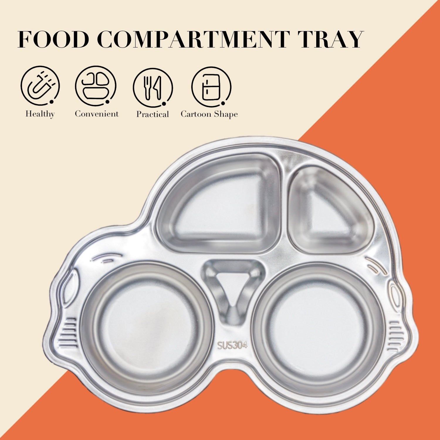 Food compartment Tray